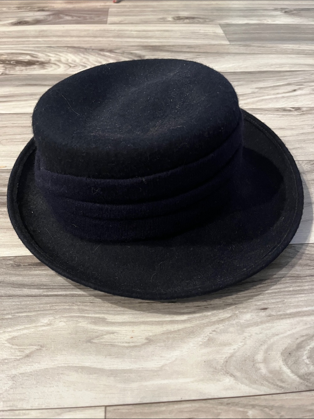 Italian Navy Wool Hat